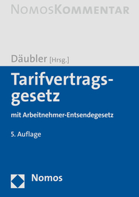 Vorderes Coverbild Tarifvertragsgesetz