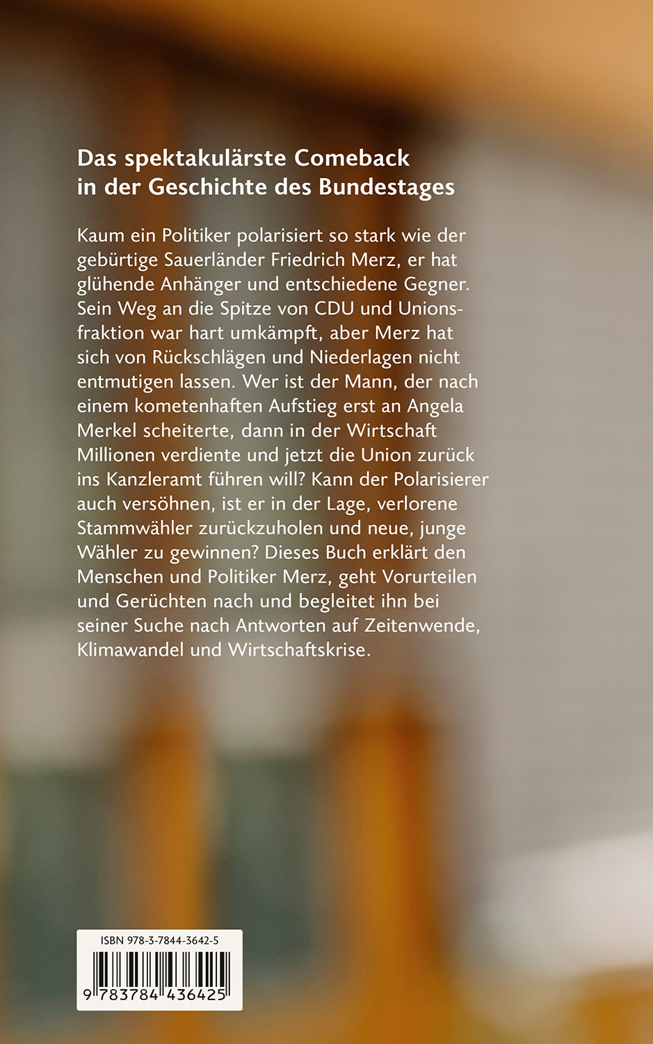 Rückseitencover Der Unbeugsame