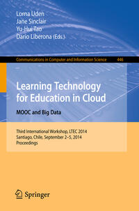 Vorderes Coverbild Learning Technology for Education in Cloud - MOOC and Big Data