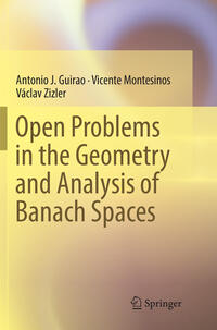 Vorderes Coverbild Open Problems in the Geometry and Analysis of Banach Spaces