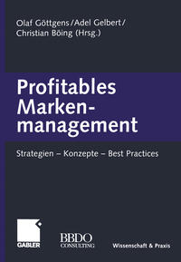 Vorderes Coverbild Profitables Markenmanagement