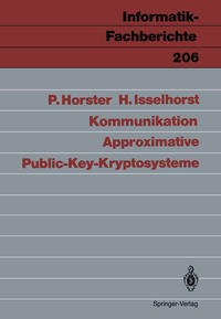 Vorderes Coverbild Approximative Public-Key-Kryptosysteme
