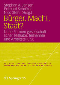 Vorderes Coverbild Bürger. Macht. Staat?
