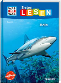 Vorderes Coverbild WAS IST WAS Erstes Lesen Band 16. Haie