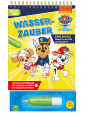 Vorderes Coverbild PAW Patrol Wasserzauber - einfach mit Wasser malen