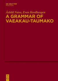 Vorderes Coverbild A Grammar of Vaeakau-Taumako