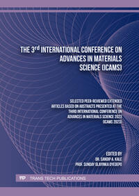 Vorderes Coverbild The 3rd International Conference on Advances in Materials Science (ICAMS)