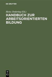 Vorderes Coverbild Handbuch zur arbeitsorientierten Bildung