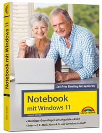 Vorderes Coverbild Notebook mit Windows 11