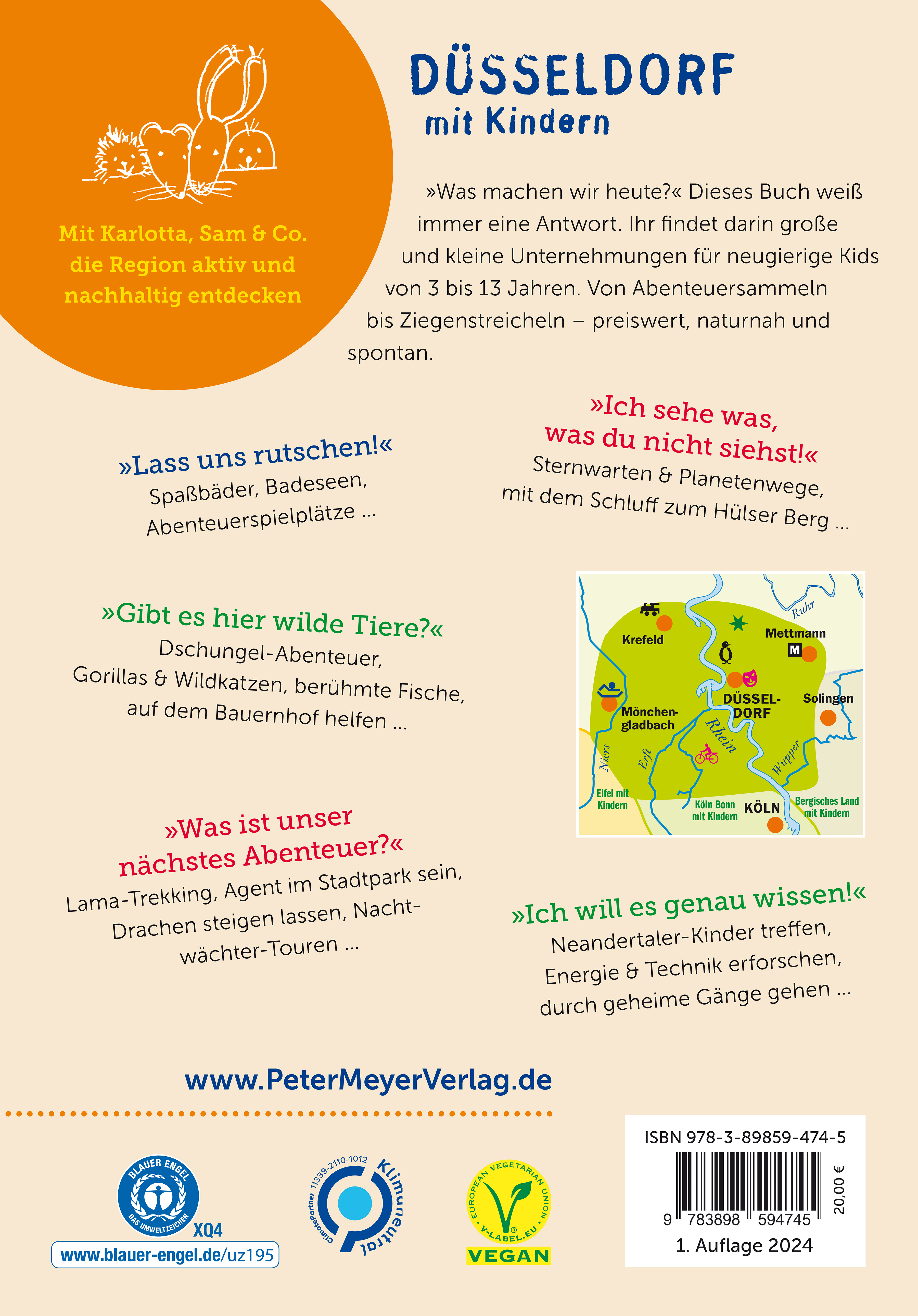 Rückseitencover Düsseldorf mit Kindern