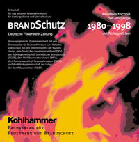 Vorderes Coverbild BRANDSchutz 1980-1998 auf CD-ROM