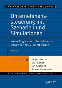 Vorderes Coverbild Unternehmenssteuerung mit Szenarien und Simulationen