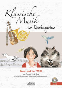 Vorderes Coverbild Peter und der Wolf (inkl. CD)
