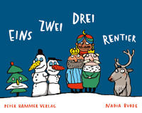 Vorderes Coverbild Eins zwei drei Rentier