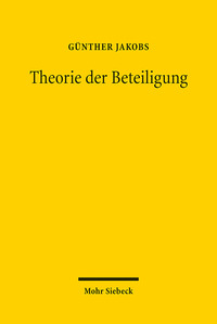 Vorderes Coverbild Theorie der Beteiligung