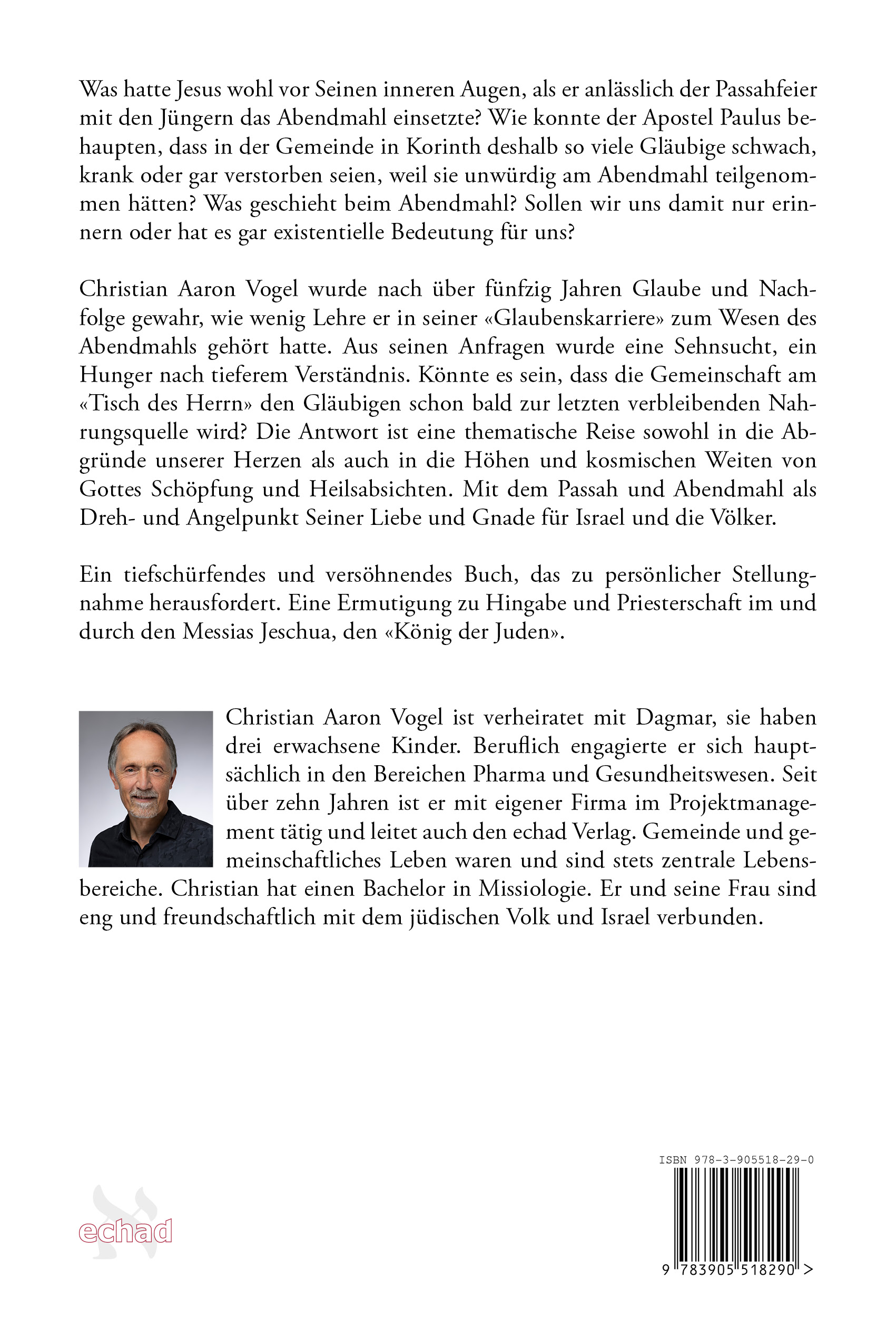 Rückseitencover Von Passah bis Abendmahl
