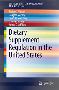 Vorderes Coverbild Dietary Supplement Regulation in the United States