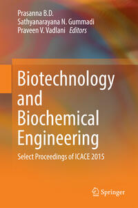 Vorderes Coverbild Biotechnology and Biochemical Engineering