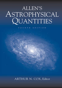 Vorderes Coverbild Allen’s Astrophysical Quantities