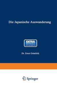 Vorderes Coverbild Die Japanische Auswanderung