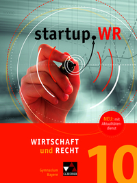 Vorderes Coverbild startup.WR Gymnasium Bayern - G9 / startup.WR Bayern 10