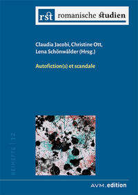 Vorderes Coverbild Autofiction(s) et scandale
