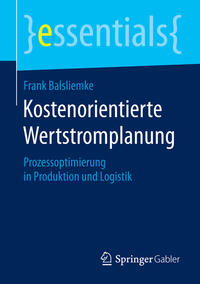 Vorderes Coverbild Kostenorientierte Wertstromplanung