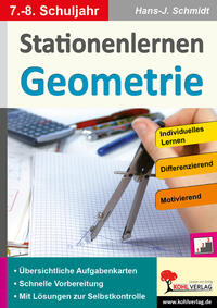 Vorderes Coverbild Stationenlernen Geometrie / Klasse 7-8