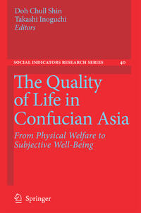 Vorderes Coverbild The Quality of Life in Confucian Asia