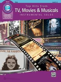 Vorderes Coverbild Top Hits from TV, Movies & Musicals Instrumental Solos