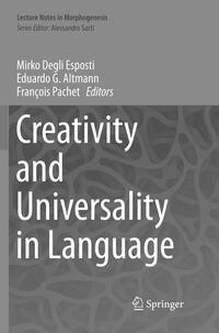 Vorderes Coverbild Creativity and Universality in Language