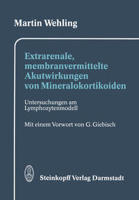 Vorderes Coverbild Extrarenale, membranvermittelte Akutwirkungen von Mineralokortikoiden