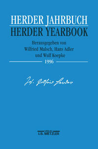 Vorderes Coverbild Herder-Jahrbuch / Herder Yearbook 1996