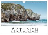 Vorderes Coverbild Asturien - Von der Küste bis zu den Gipfeln Europas (Wandkalender 2026 DIN A4 quer), CALVENDO Monatskalender