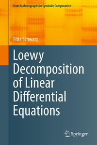 Vorderes Coverbild Loewy Decomposition of Linear Differential Equations