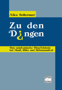 Vorderes Coverbild Zu den Dingen