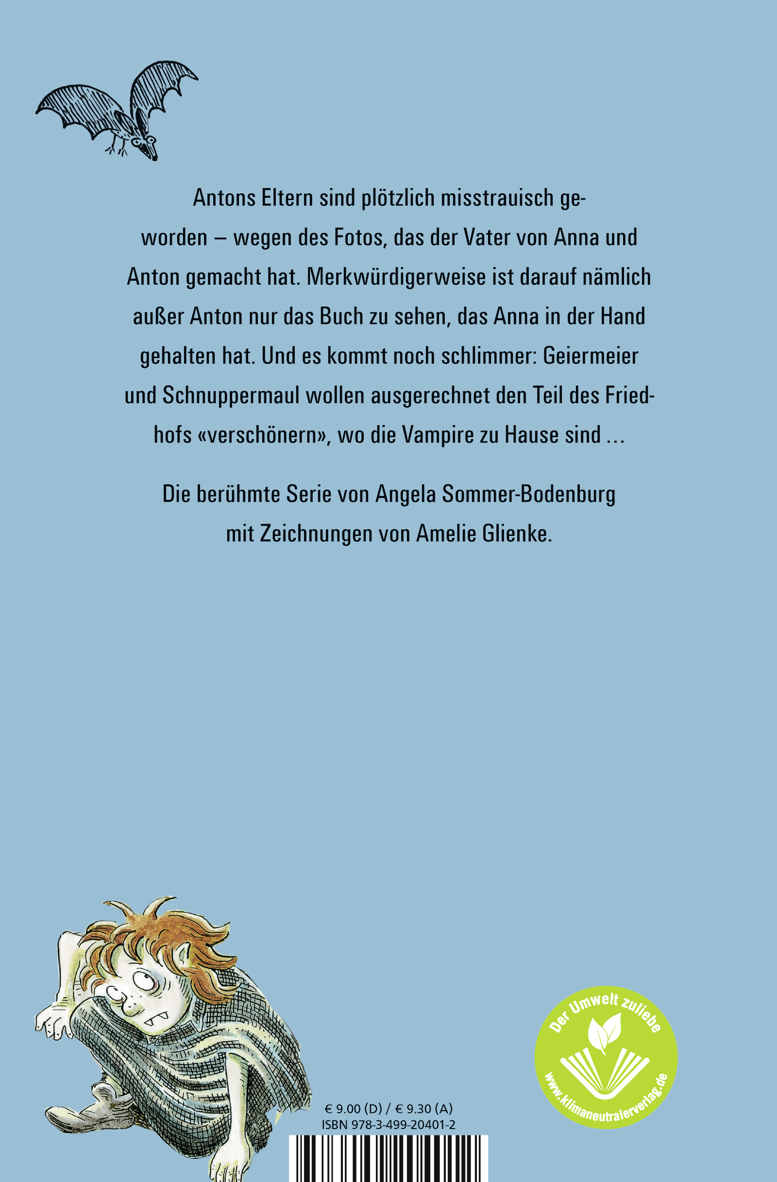 Rückseitencover Der kleine Vampir in Gefahr
