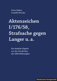 Vorderes Coverbild Aktenzeichen I/176/58, Strafsache gegen Langer u.a.