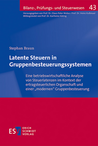 Vorderes Coverbild Latente Steuern in Gruppenbesteuerungssystemen