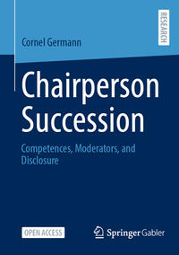 Vorderes Coverbild Chairperson Succession