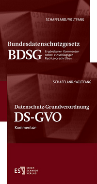 Vorderes Coverbild Datenschutz-Grundverordnung (DS-GVO)/ - - Bundesdatenschutzgesetz (BDSG) - Abonnement Pflichtfortsetzung für mindestens 12 Monate