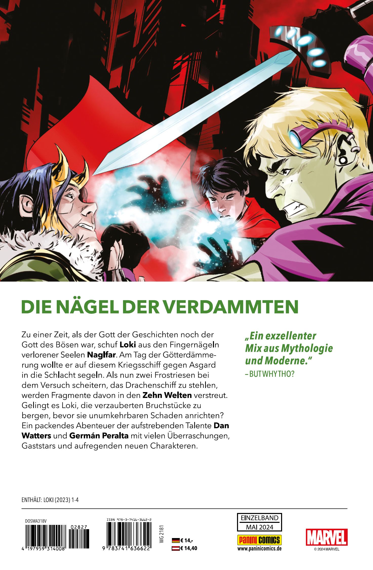Rückseitencover Loki: Der Lügner