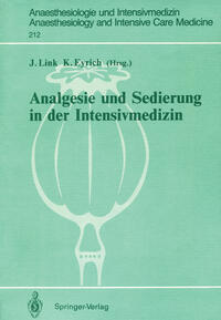 Vorderes Coverbild Analgesie und Sedierung in der Intensivmedizin