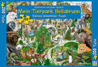Vorderes Coverbild Wimmelbilder-Puzzle: Mein Tierpark Hellabrunn