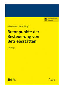 Vorderes Coverbild Brennpunkte der Besteuerung von Betriebsstätten