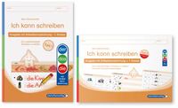 Vorderes Coverbild Ich kann schreiben Teil 1 und 2 im Set - Ausgabe mit Artikelkennzeichnung (DaZ) - Schülerarbeitshefte für die 1. Klasse