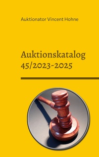Vorderes Coverbild Auktionskatalog 45/2023-2025