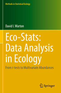 Vorderes Coverbild Eco-Stats: Data Analysis in Ecology