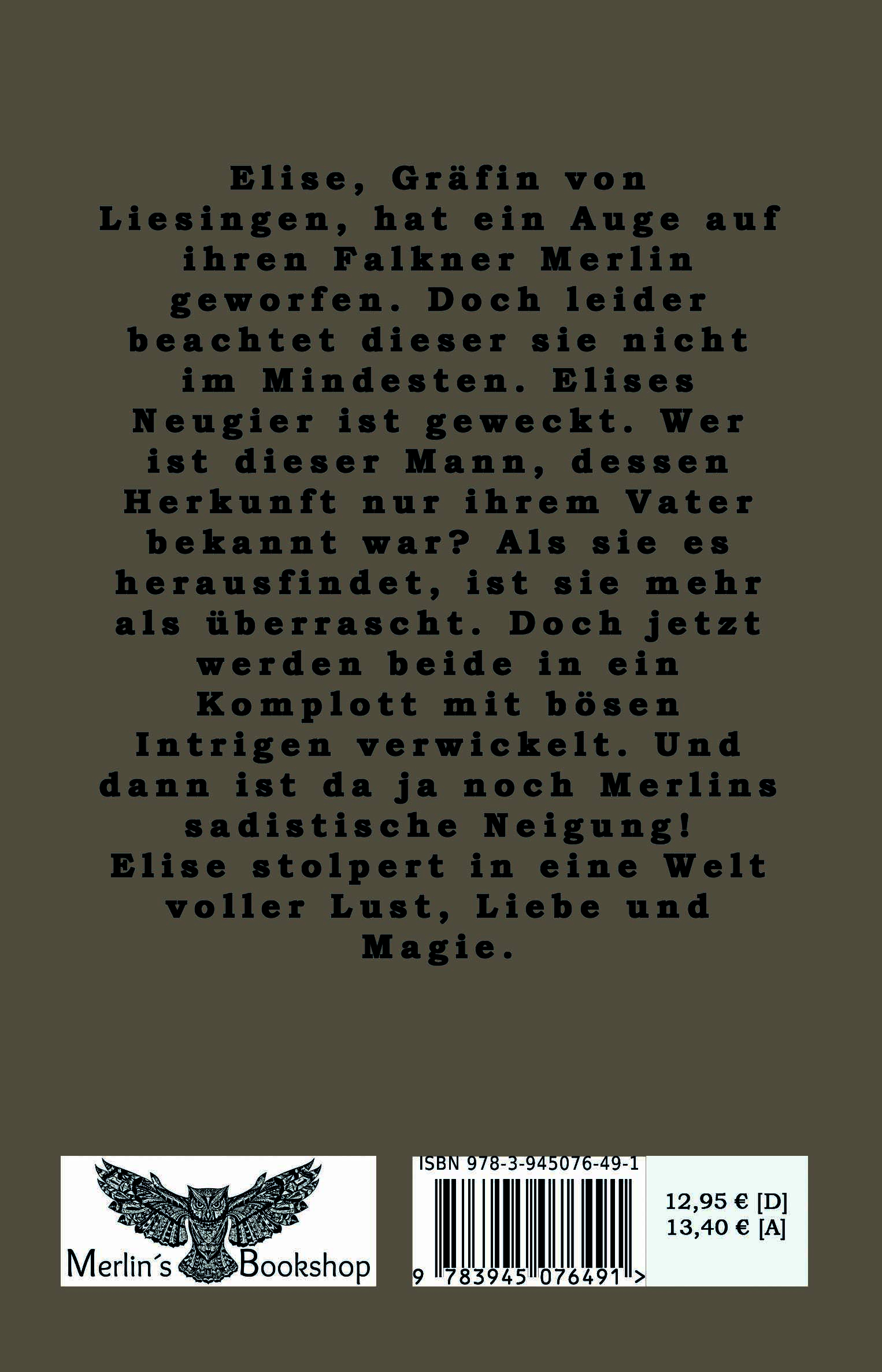 Rückseitencover Lustsklavin des Königs
