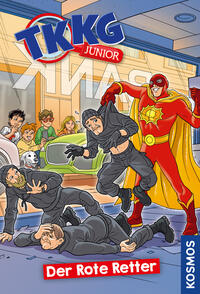 Vorderes Coverbild TKKG Junior, Der Rote Retter